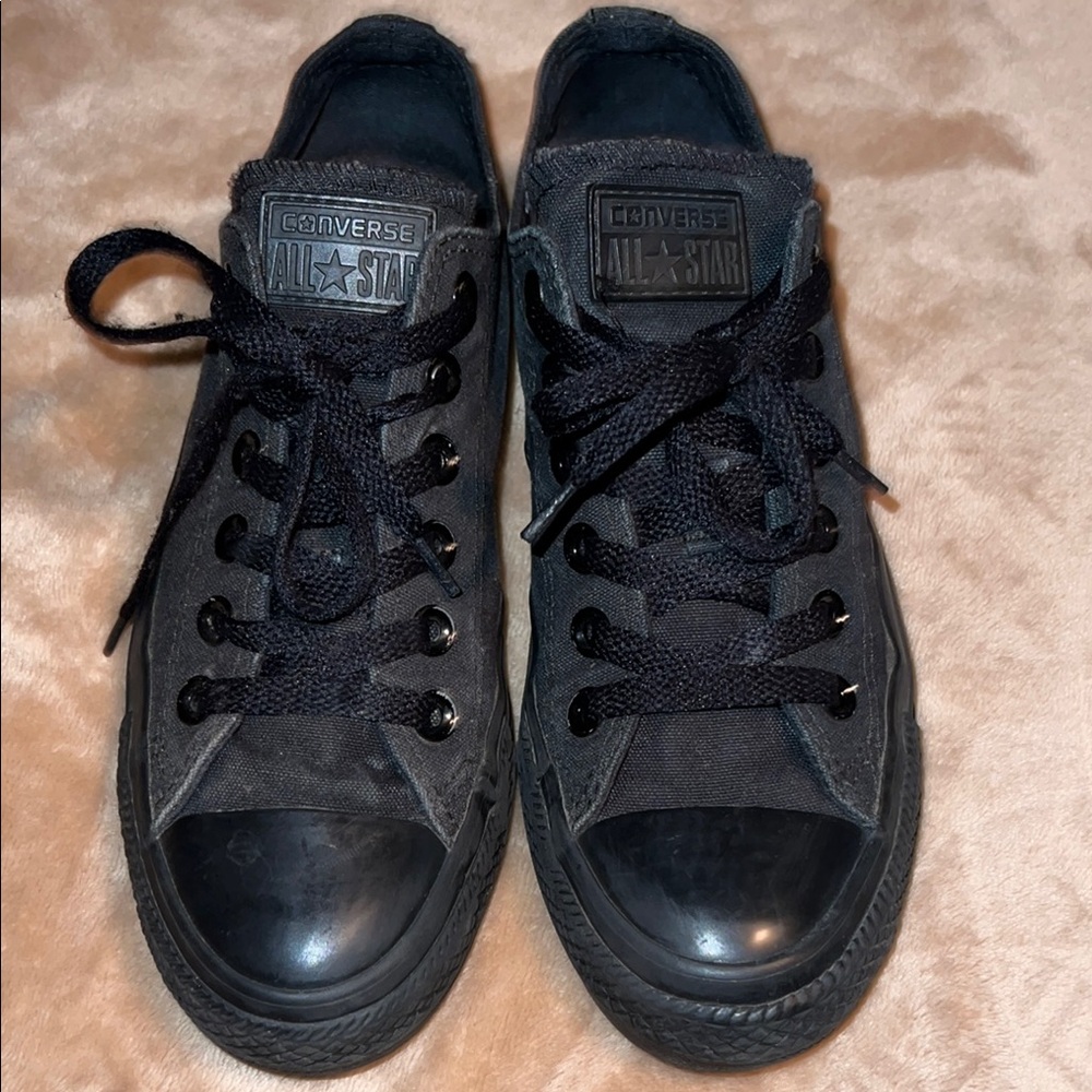 Black Canvas Converse